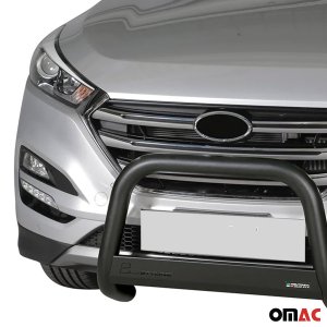 Hyundai Tucson Bull Bar - Omac - Steel - Black - '16-'18
